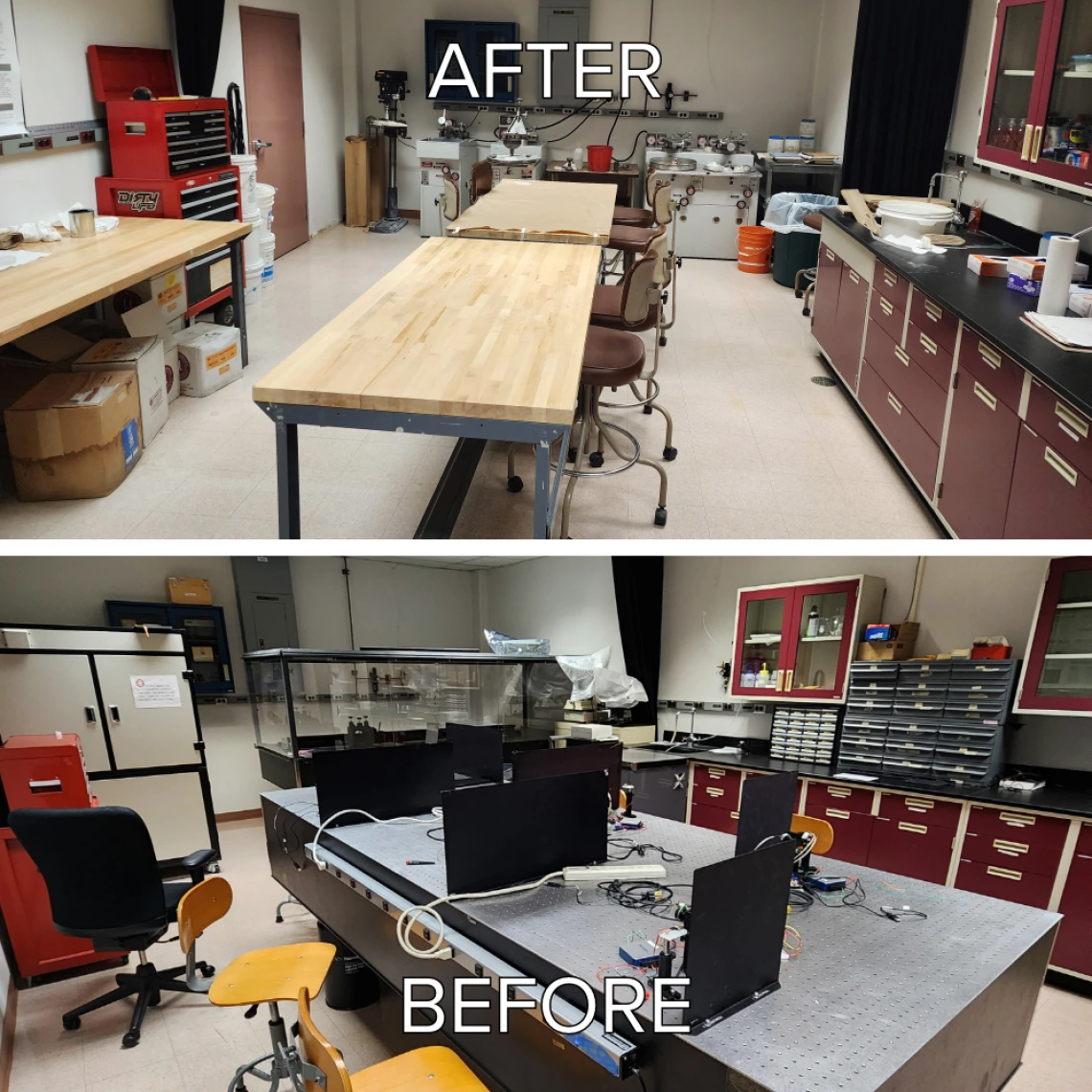 lab renovation