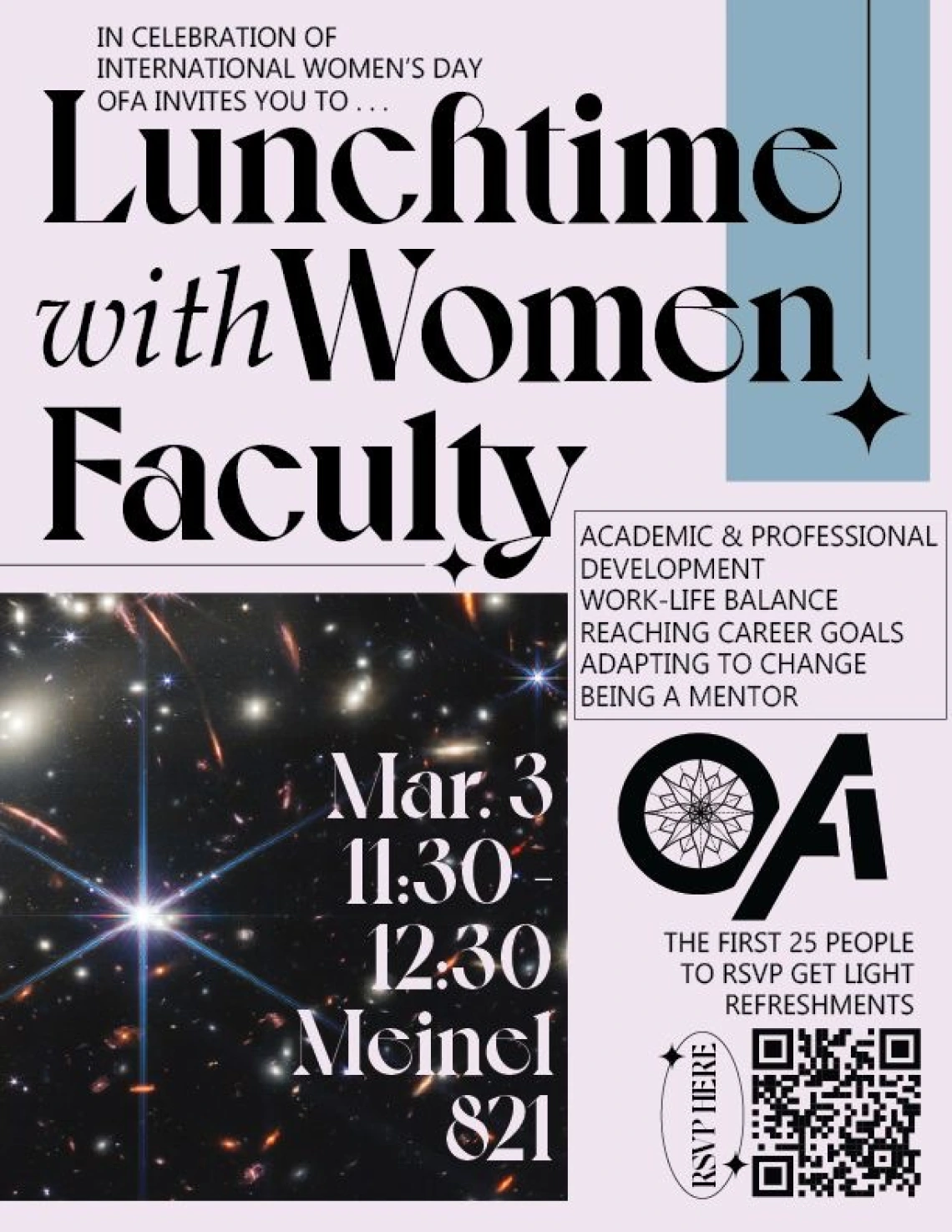 women faculty lunch