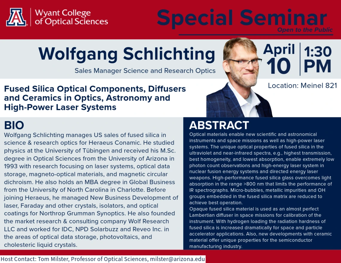 Schlichting Special Seminar