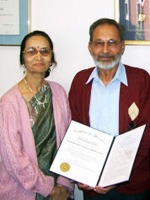 Arvind and Sunita Marathay
