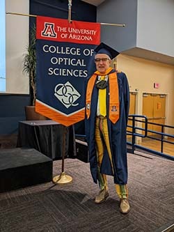 Mark Shand Graduation Photo