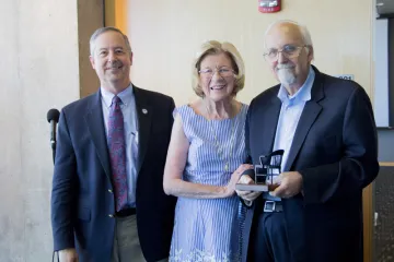 Thomas Koch, Cathy and Harry Barrett