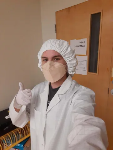 Rahmer in cleanroom