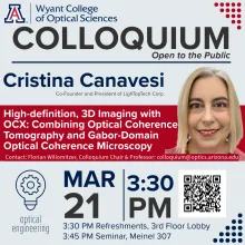 Cristina Canavesi Colloquium