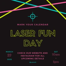 Laser Fun Day 2025 Ad