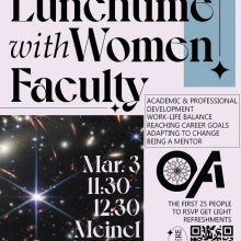 women faculty lunch